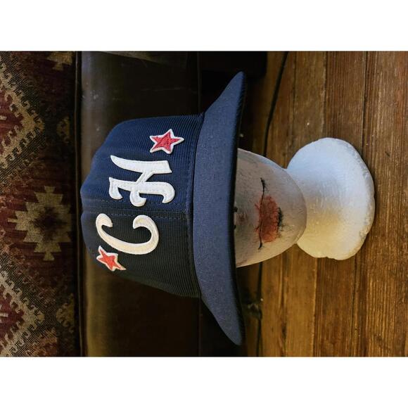 Vintage New Era Negro League cap/hat - CH stars - Chicago? EUC - Picture 2 of 4